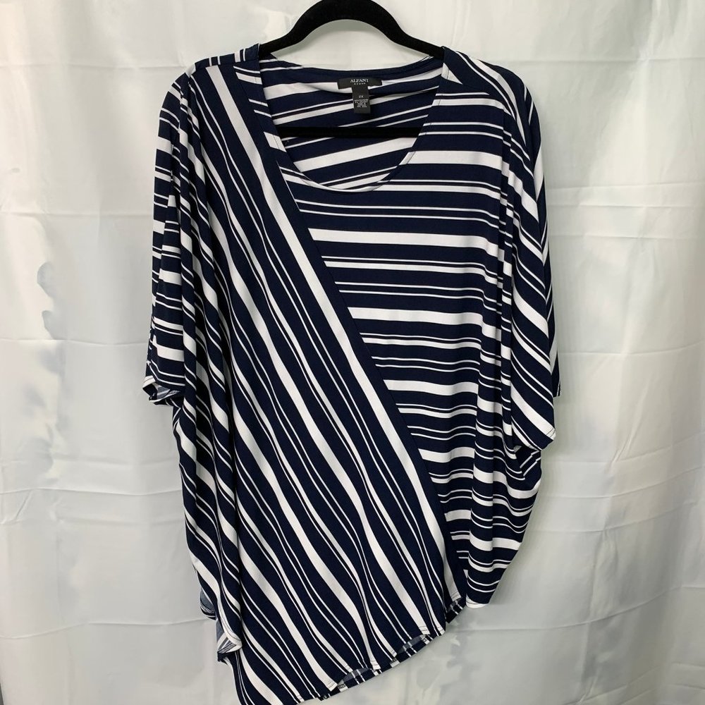 Plus Size Alfani Striped Tunic